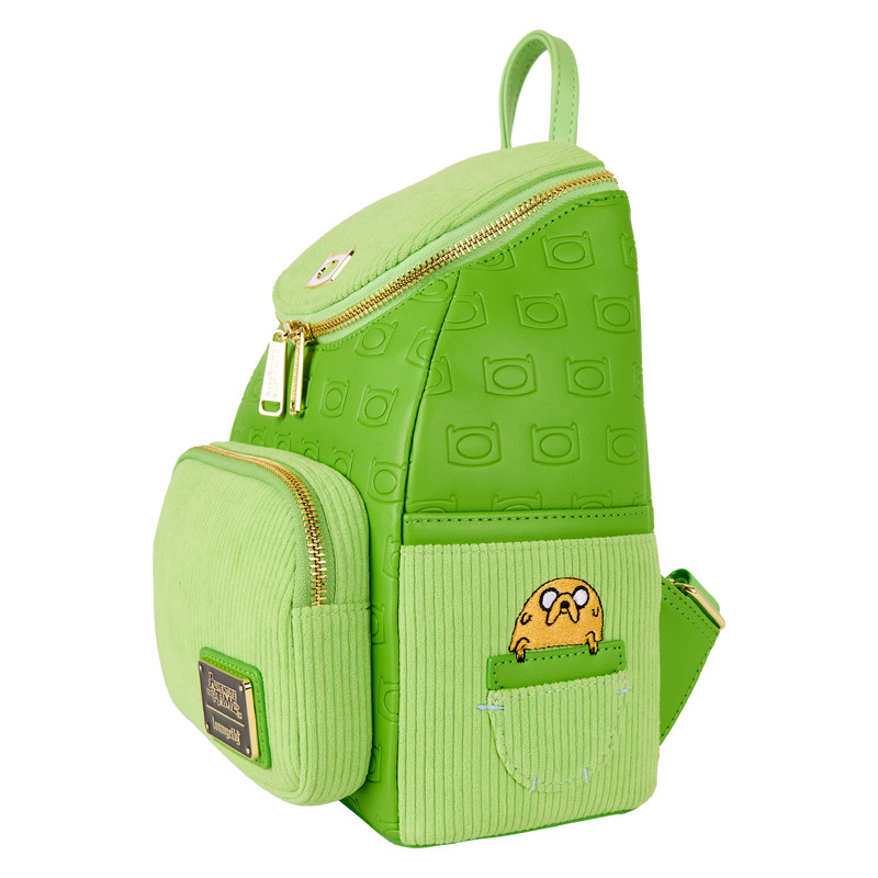(Big Sale) Loungefly Adventure Time Finn AOP Backpack BMO Crossbody Bag Set