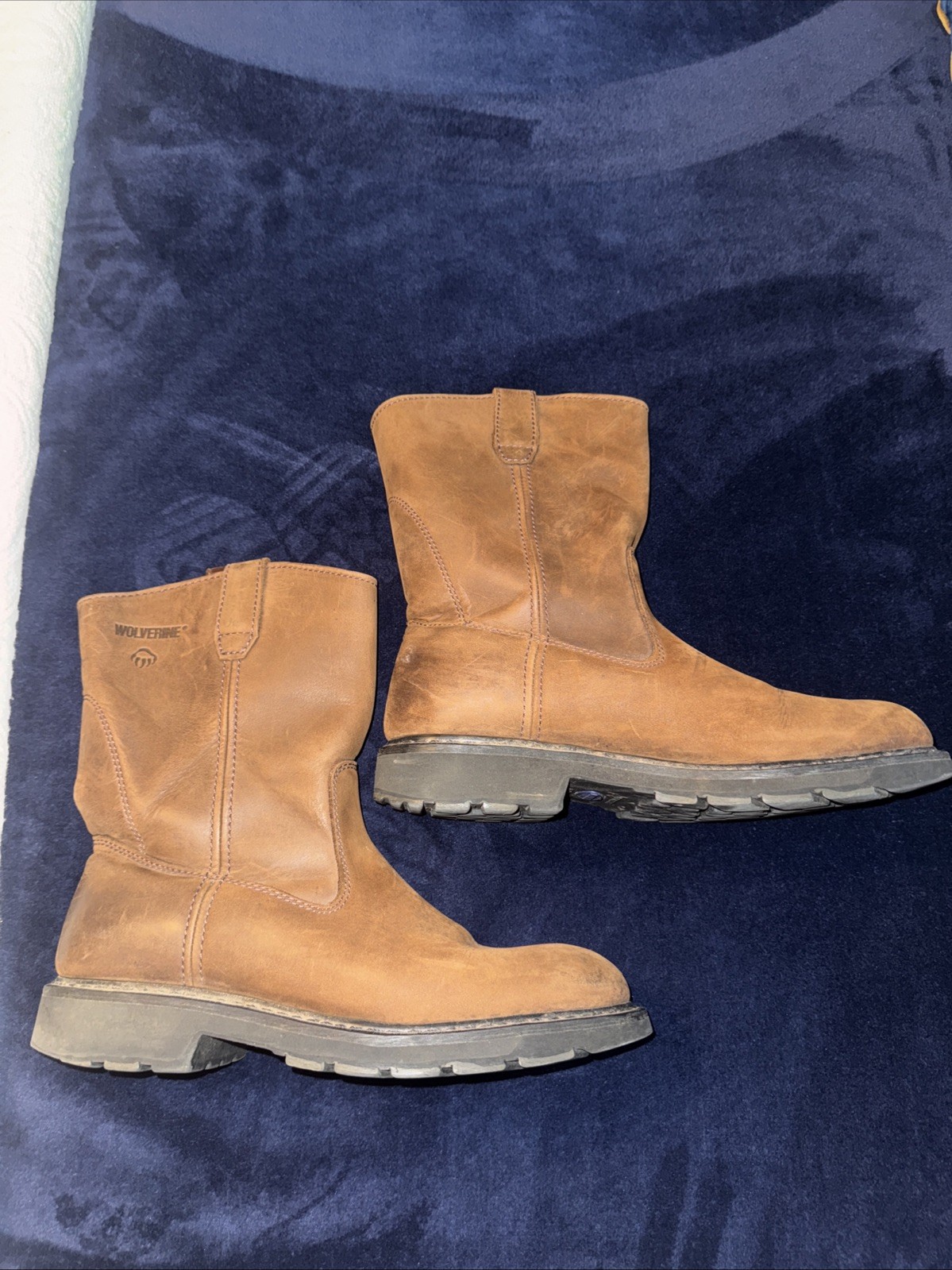Wolverine Men’s 10in. Slip-Resistant Wellington Work Boots# W04727 Size 12