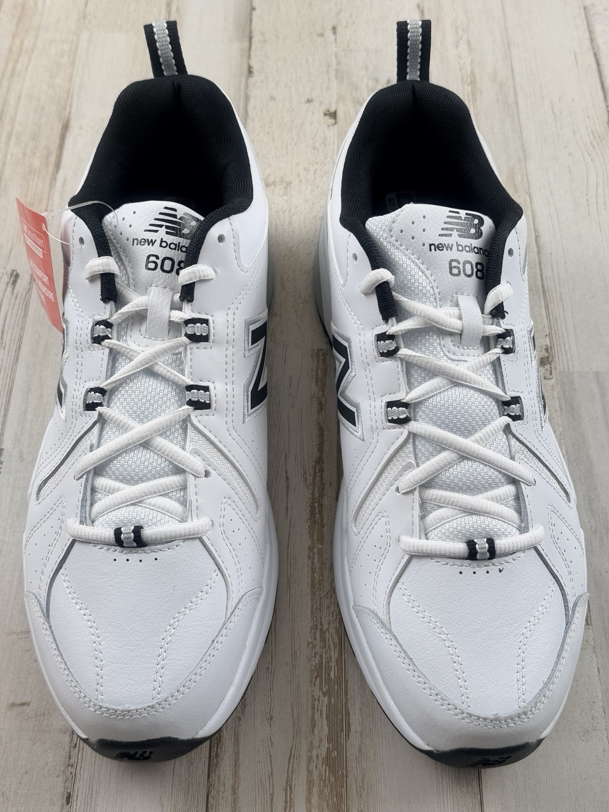 New Balance 608v5 White Black MX608SB5 Available Now NIB Fast Ship Very Nice