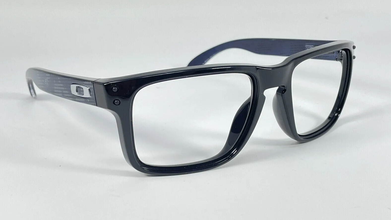 Oakley Holbrook High Resolution Holbrook Sunglasses Black Rivets/Silver Icons