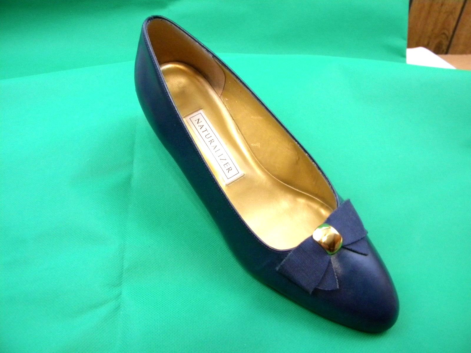 NATURALIZER Black Heels No. 685NOTS Size 9.5 AA/B – Excellent