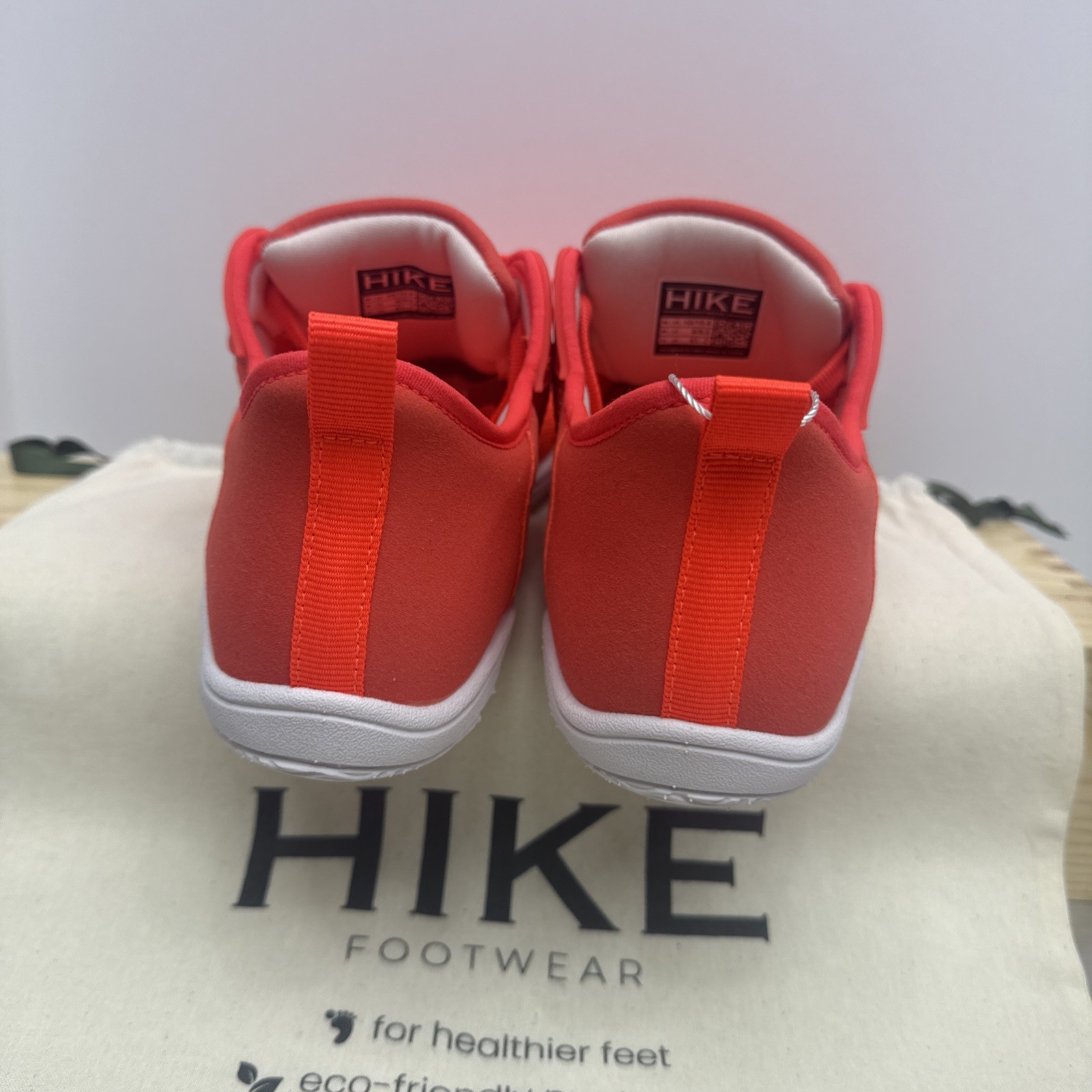 NWT Hike Footwear Stride Orange Barefoot Unisex EU41 W10-10.5 M8-8.5