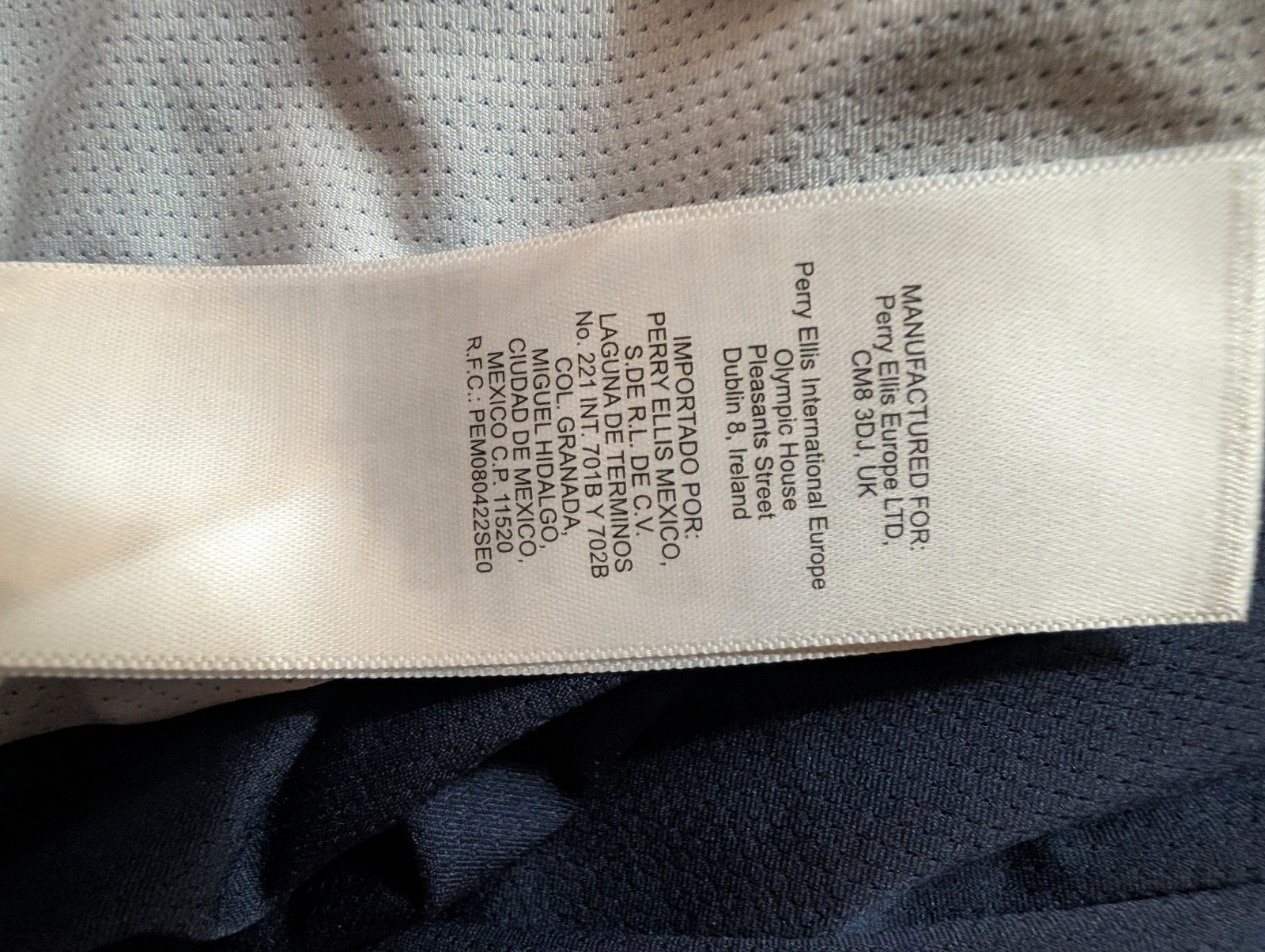 NWT ORIGINAL PENGUIN Men’s T-Shirt Blue Iris Camo Moisture Wicking Stretch Lg