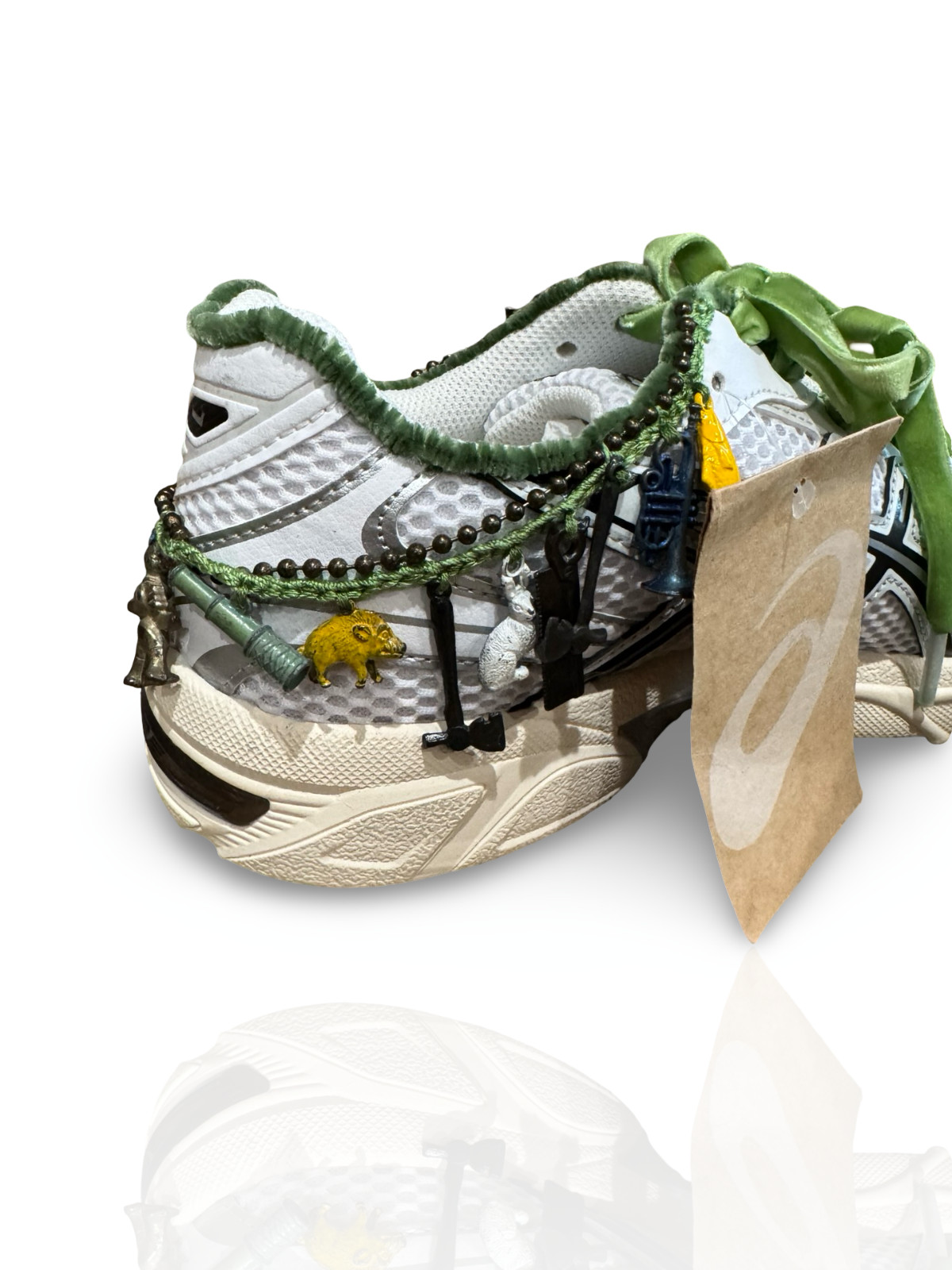Sz 6 – Asics Gel-1130 White Cloud Grey Bentgablenits Edition 1201A256 118