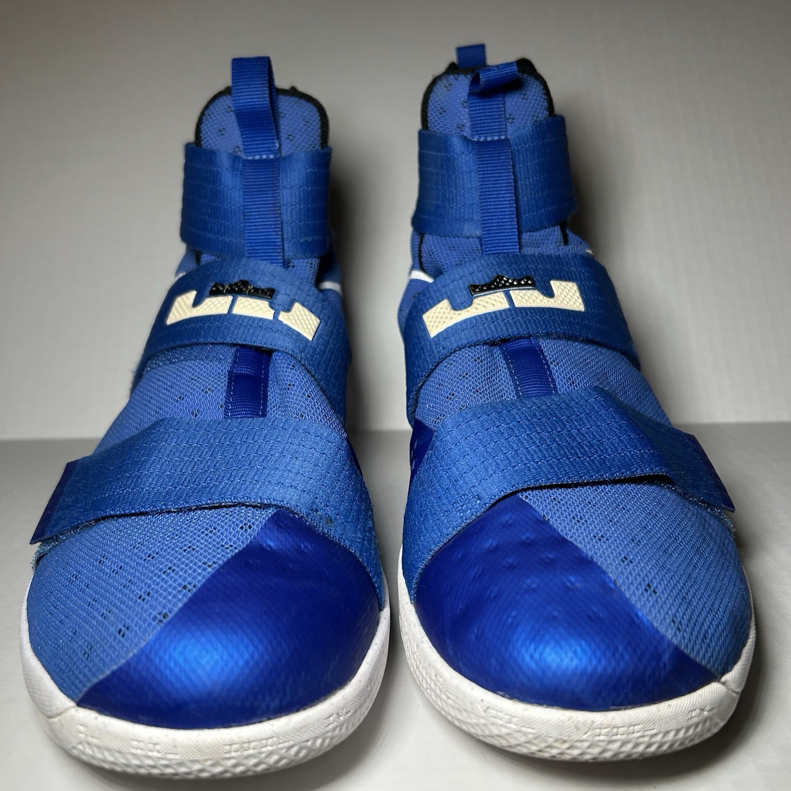 Nike LeBron Soldier 10 X Game Royal Blue White Men’s Size 14 844974-410