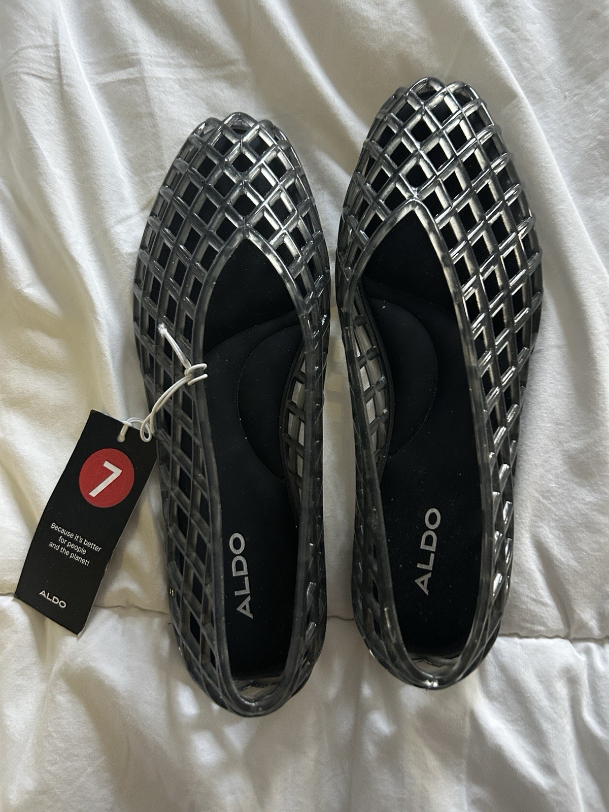 Jelly Flats- Aldo Size 7- Read description