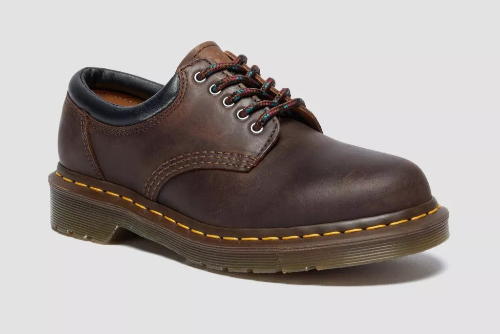 Dr Martens 5 eyelet 8053 Lace-Up Shoes Dark Brown Crazy Horse Leather 11849201