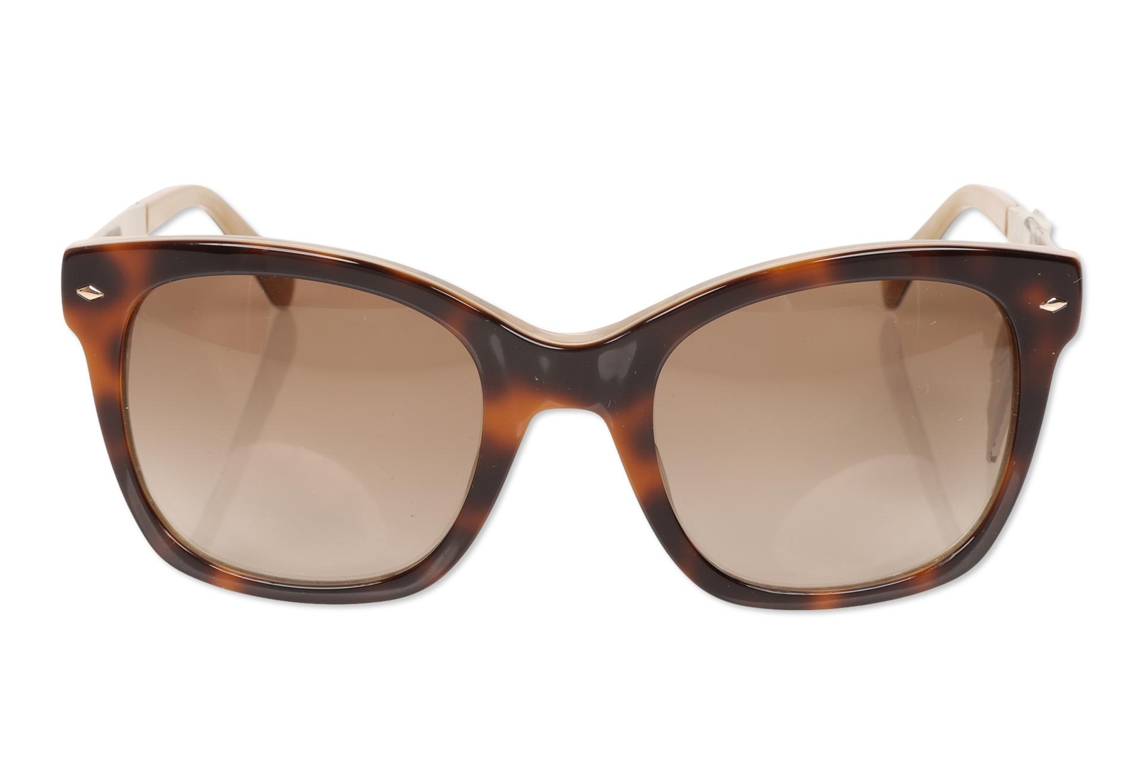 Fossil 302849 Womens FOS 2086/S Rectangular Sunglasses, Havana Beige, 51mm, 22mm