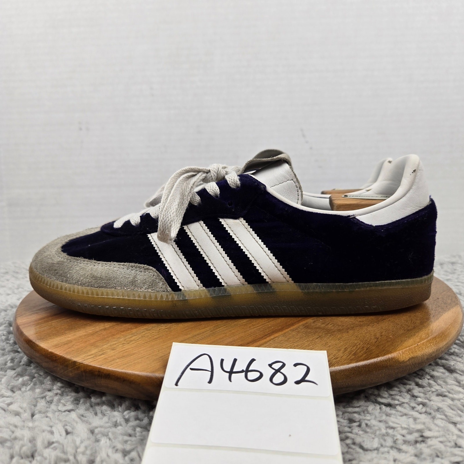 Adidas Mens 10 Samba OG 420 Good Vibes Purple Haze Casual Daily Sneaker DB3011