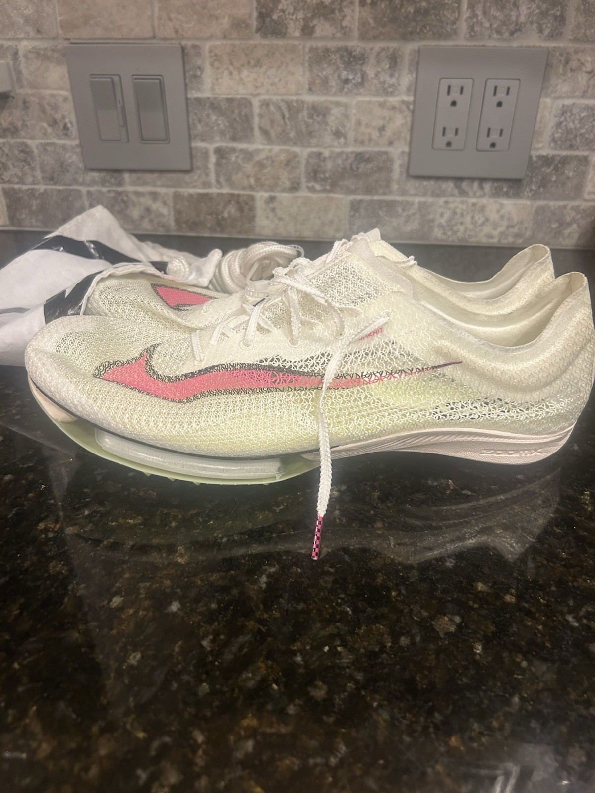 Nike Air Zoom Victory Sail Fierce Pink Track & Field Spikes Distance Size 15