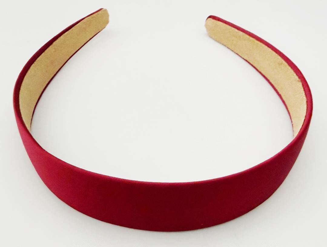 1-inch NEW WIDE SATIN HEADBAND SELECT COLOR FREE USA SHIPPING