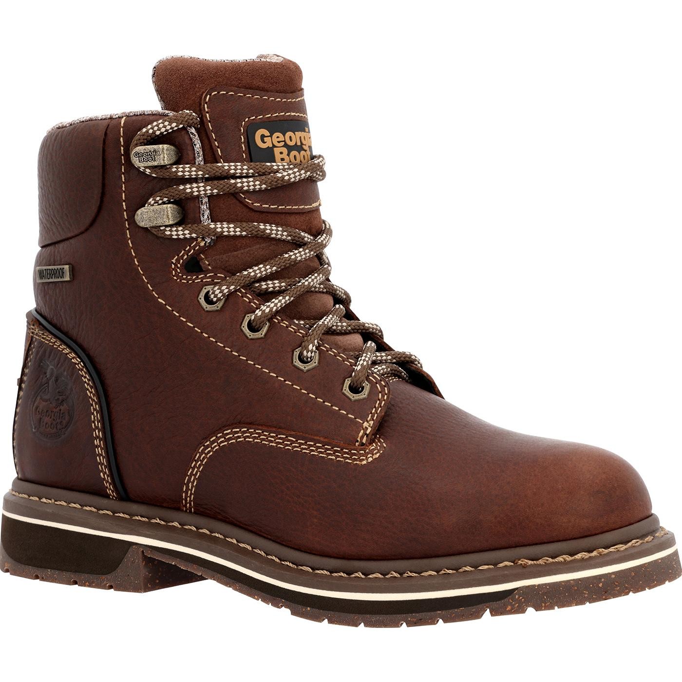 Georgia Boot AMP LT Edge Women’s Alloy Toe Waterproof Work Boot