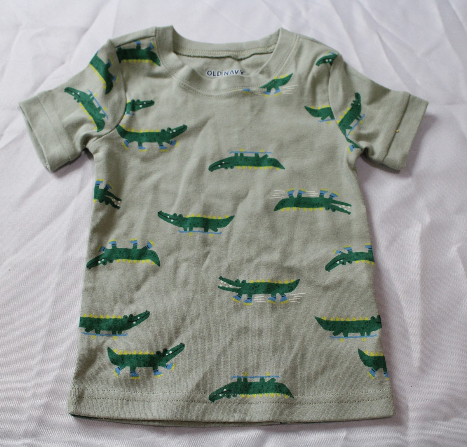 Old Navy Toddler Girl’s Snug-Fit Graphic Pajama Set BL1 Alligator Size 12-18M
