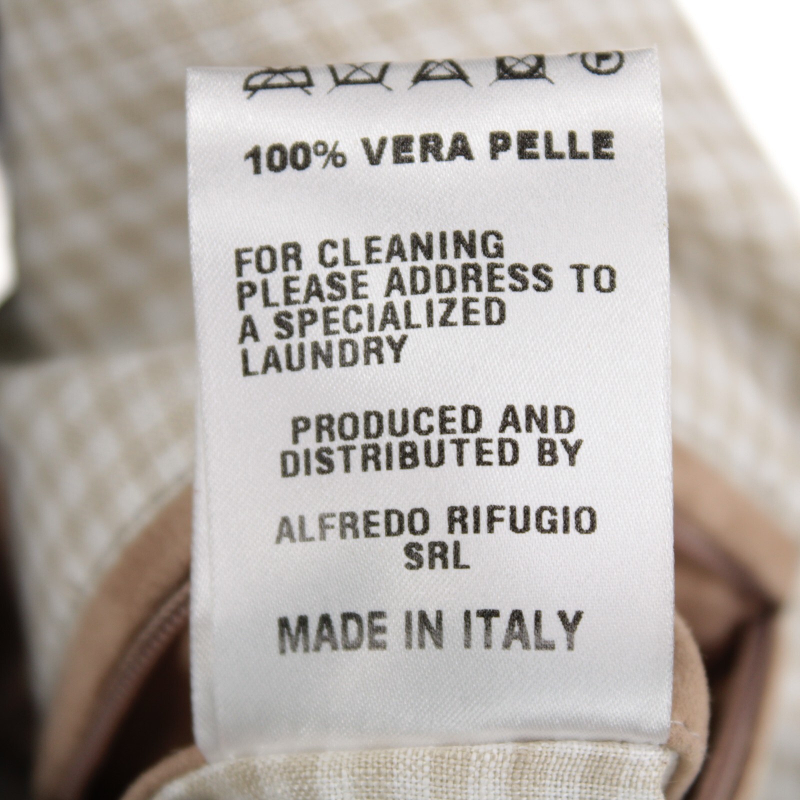 Rifugio NWD Vest / Bodywarmer Size 48 (Small US) In Solid Tan Suede Handmade