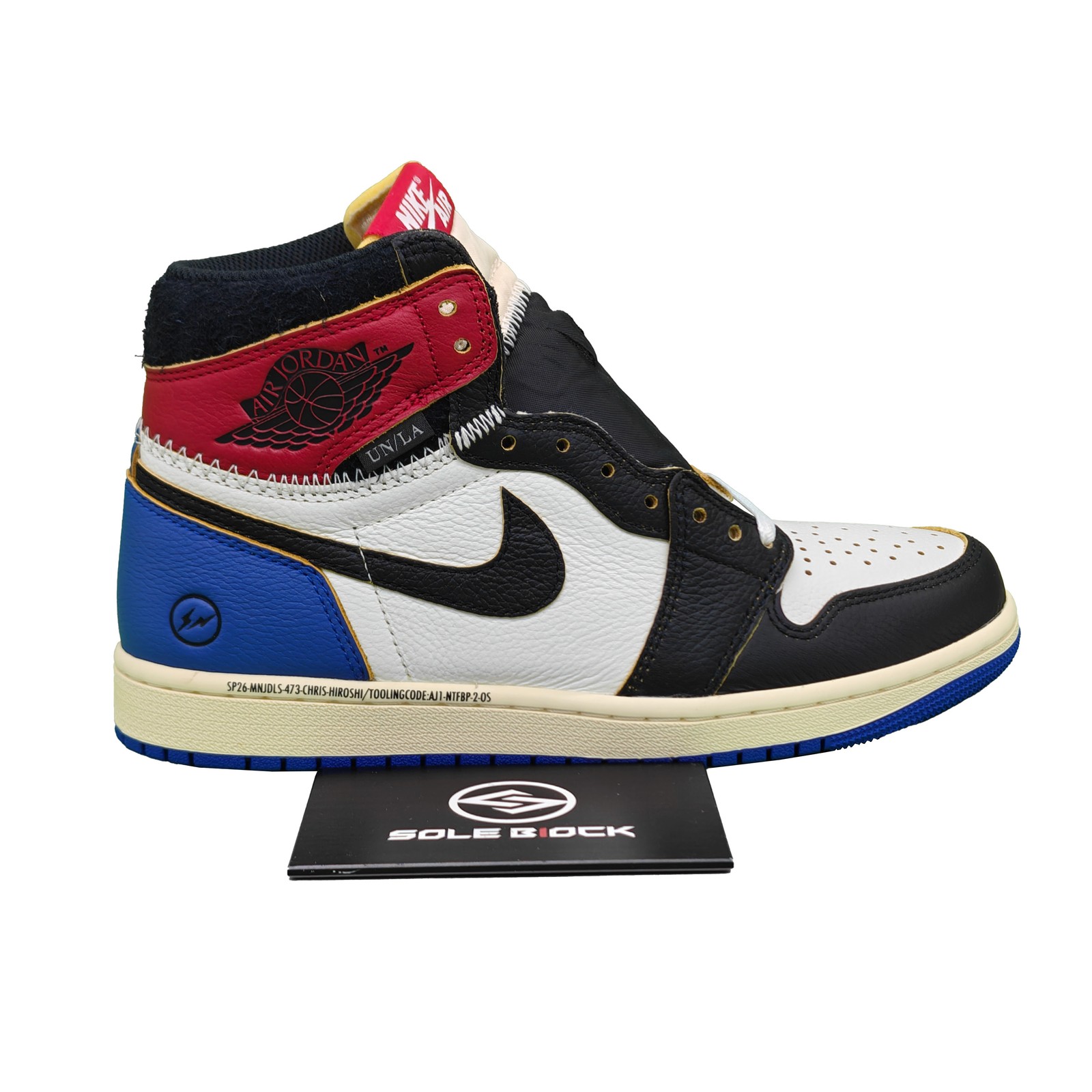 Fragment Design x Union LA Varsity x Air Jordan 1 High OG SP IO7847-002