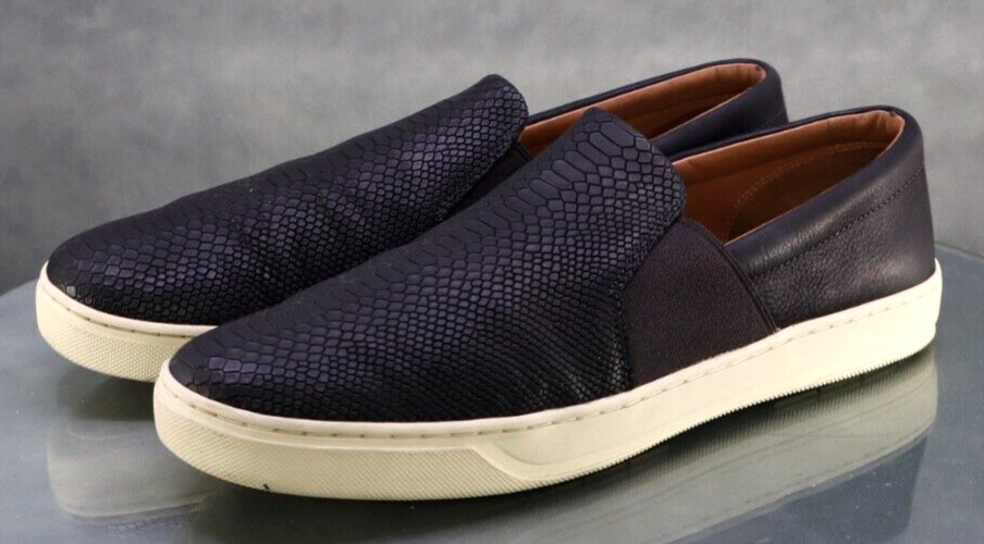Vince $230 Men’s Casual Comfort Loafers Shoes Size EU 47.5 US 15 Snake Print