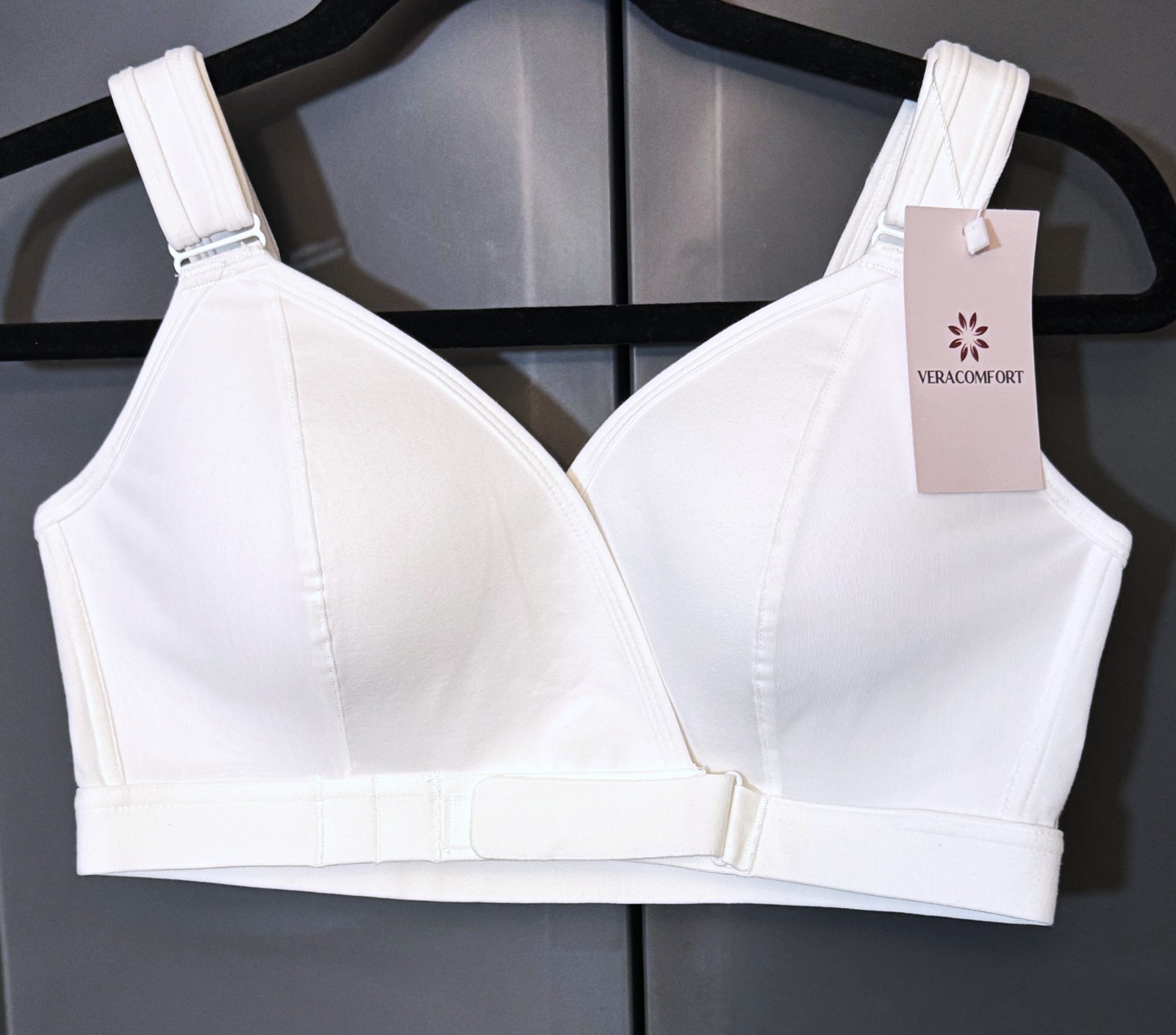 NWT- LUVIESS VERA COMFORT FRONT closure wireless bra- 38B – in 3 colors