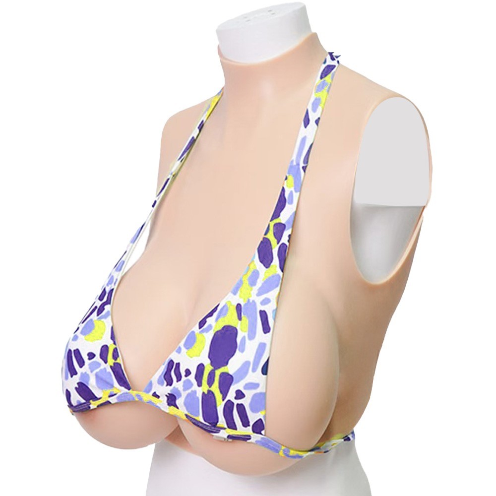 SilkEase Silicone Breast Form Plate Fake Boobs Silicone Fill S Cup Crossdresser