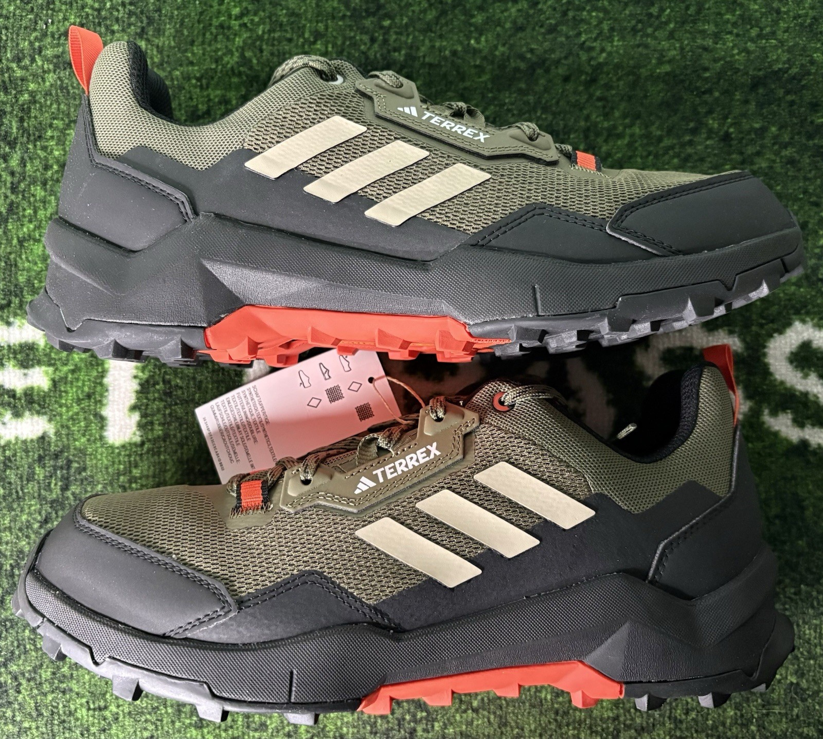 US Men’s 9 Wide – Adidas TERREX AX4 “Olive Strata Core Black” IG8852, Hiking