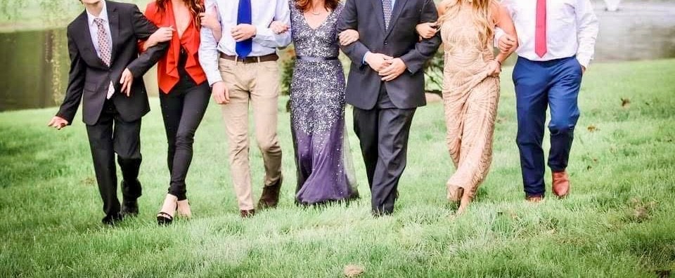 Adrianna Papell full length formal Gown in Gunmetal gray – Sz 4
