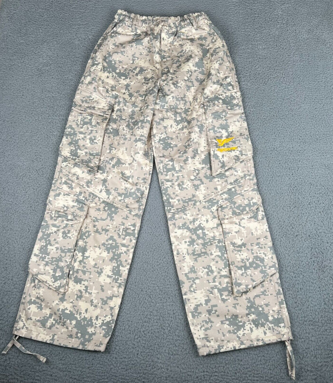Systemic Digital Defender Cargo Pants Men Small Size 26-30in Streetwear Gorpcore