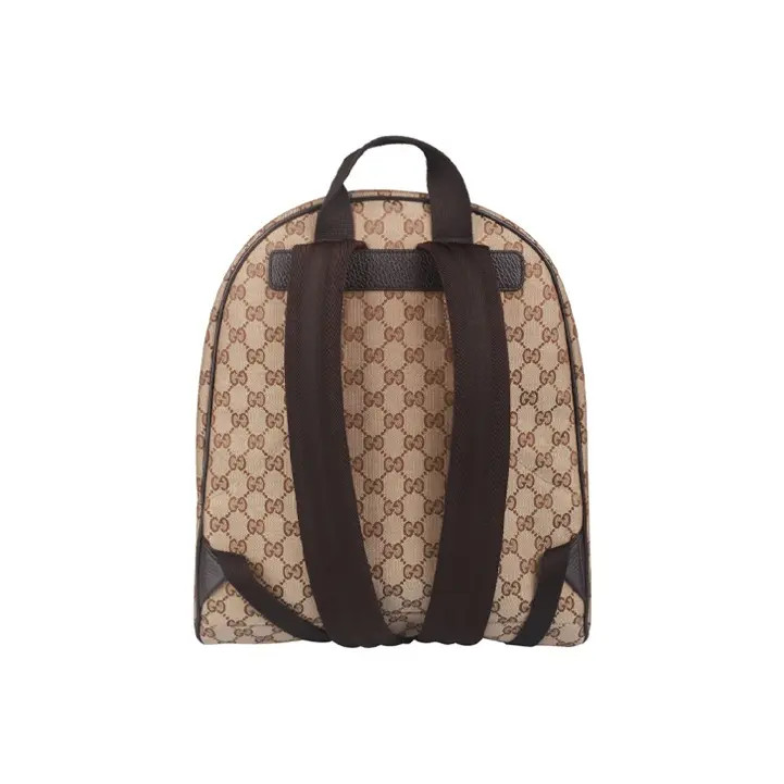 Gucci Vintage Logo Backpack Shoulder Bag Unisex Style 11.8×5.5×14.5 in