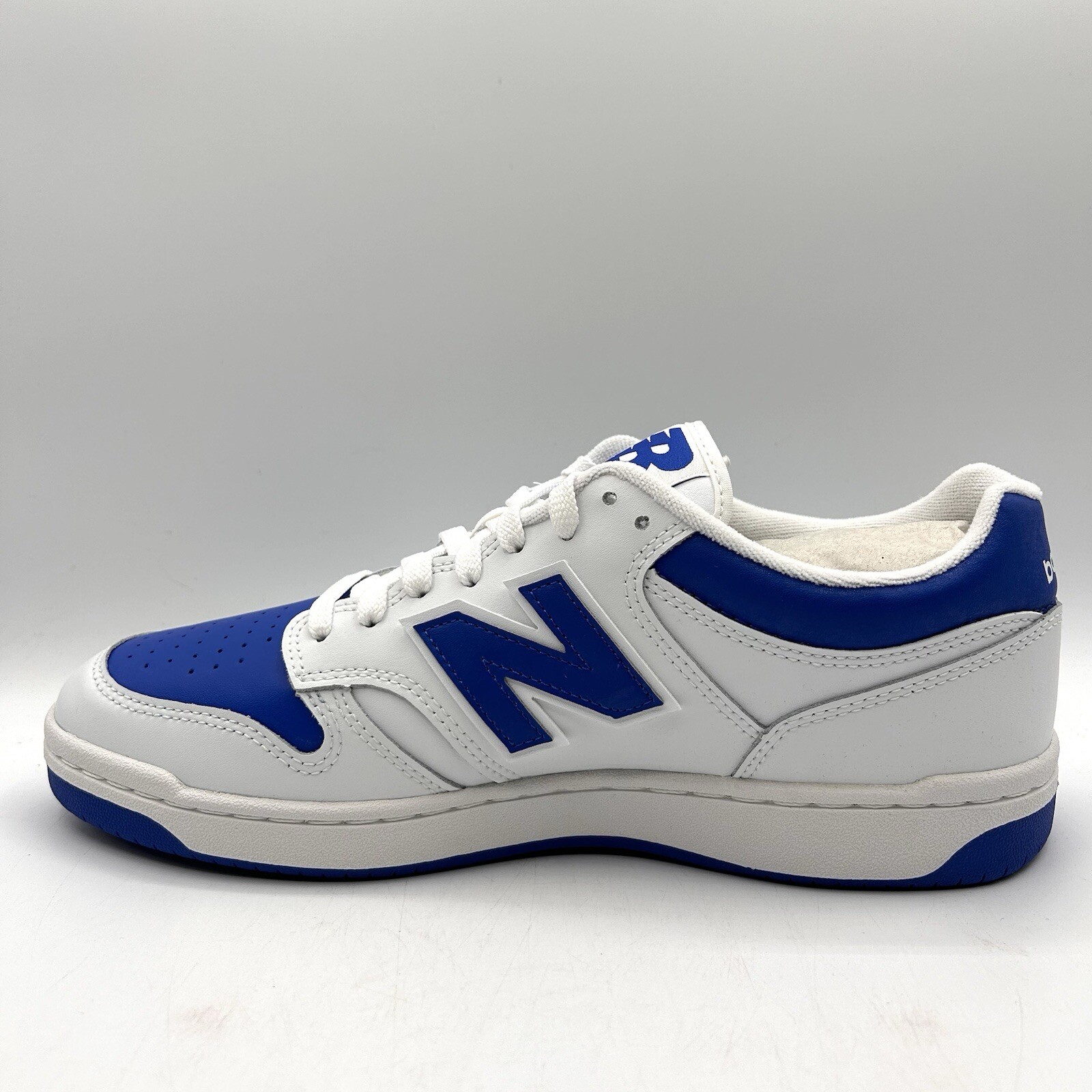 New Balance Men’s 480 Lifestyle Size 10 D (Medium) White/Blue |BB480LCB|