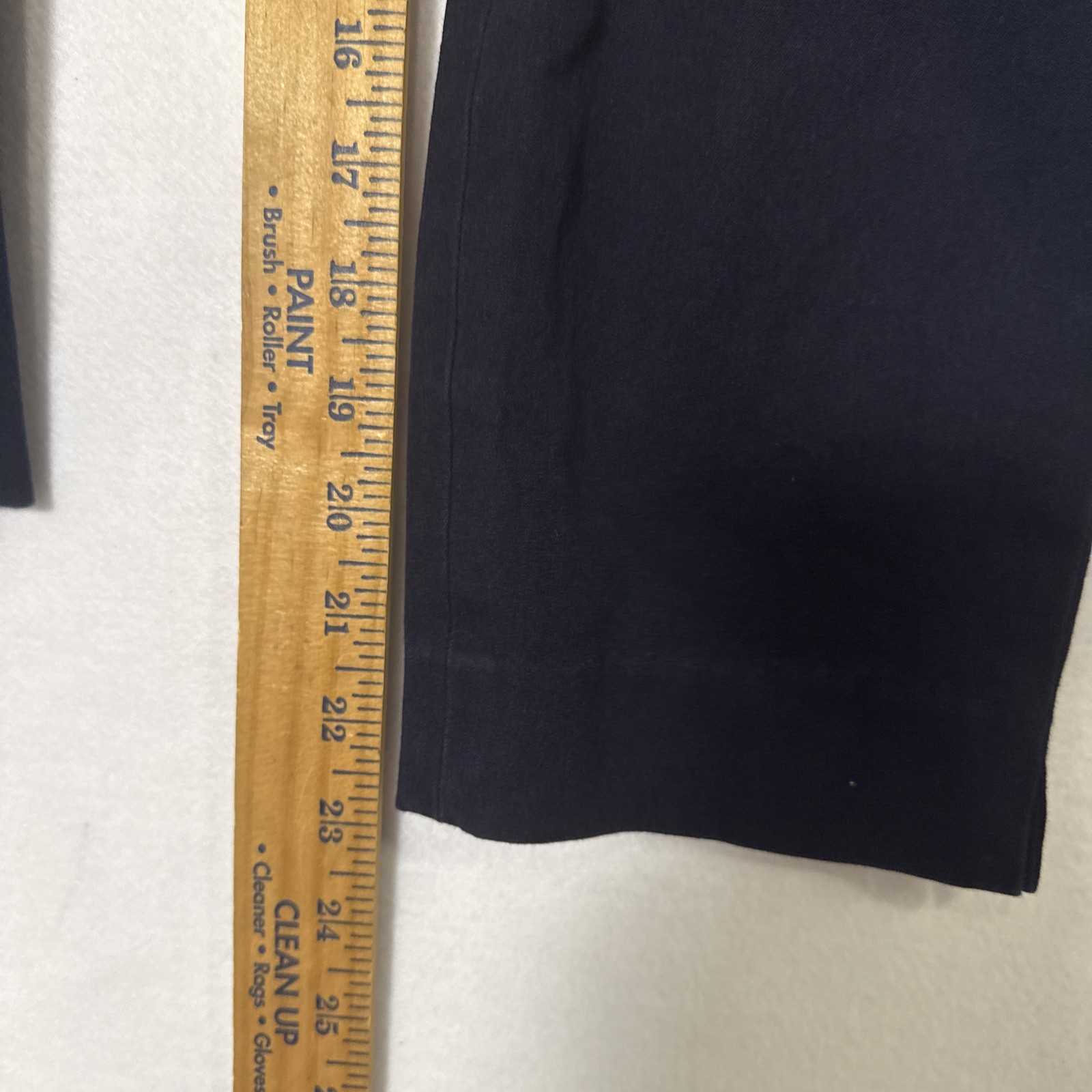 J Crew Black Martie Style Pants Sz 4 Flat Front Side-Zipper Closure Minimalist