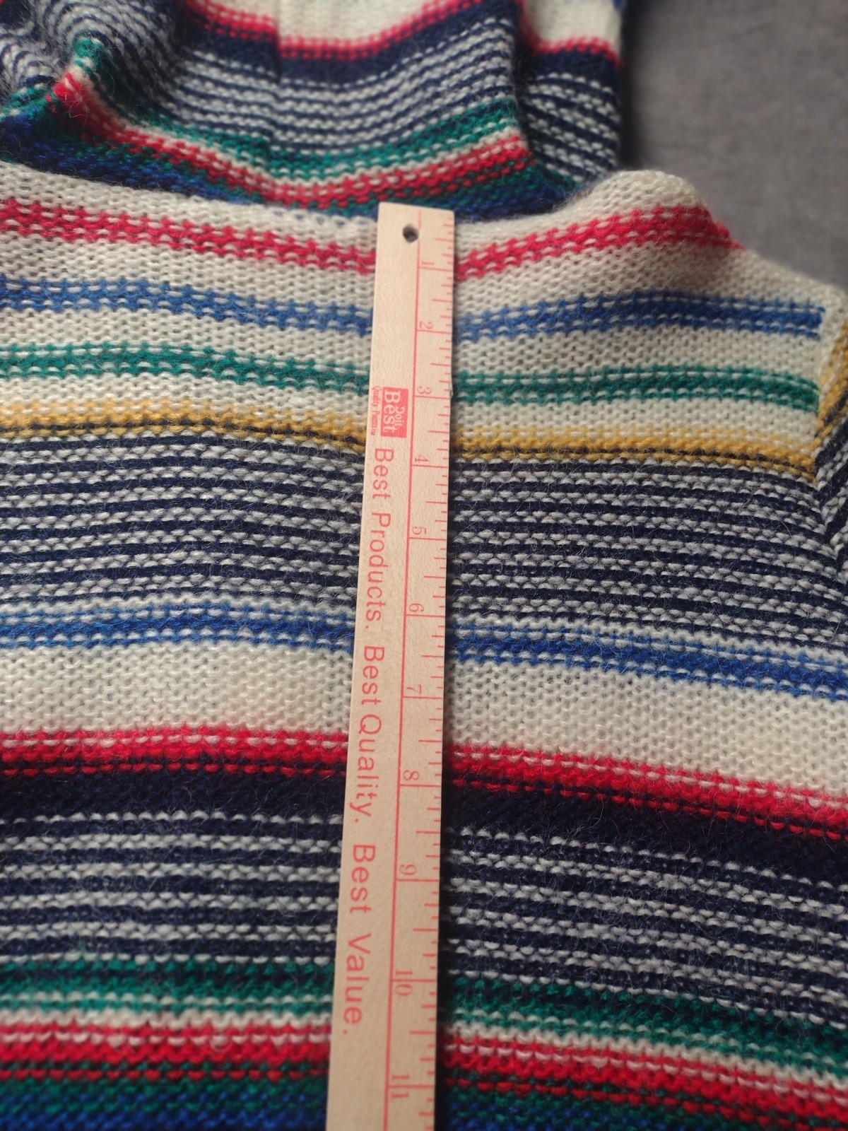 Vtg renee tener for Outlander Med Multicolor Striped Hoodie Zip Front Hong Kong