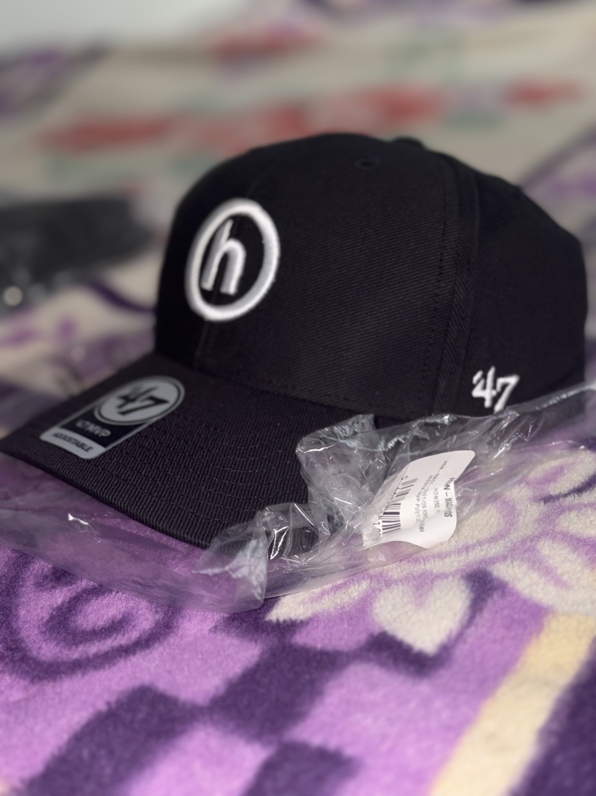 Hidden NY x 47 Brand MVP H Logo Hat Black (Brand New)