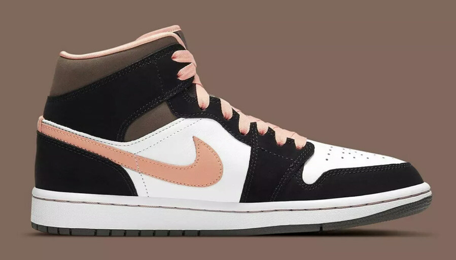 Nike Air Jordan 1 Mid SE Peach Mocha Women Size 12 / Men’s Size 10.5 DH0210-100