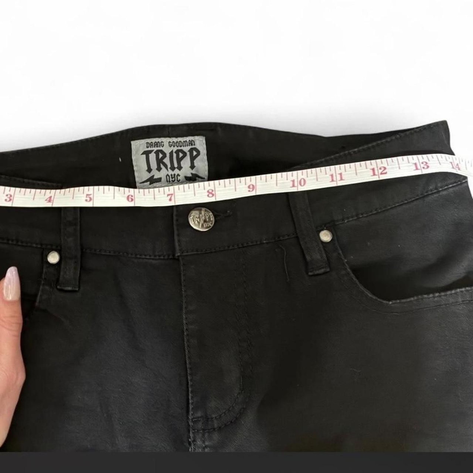 Vintage Y2K Tripp NYC Pants + CUSTOM Tripp NYC skull vest bundle deal Size S 26W