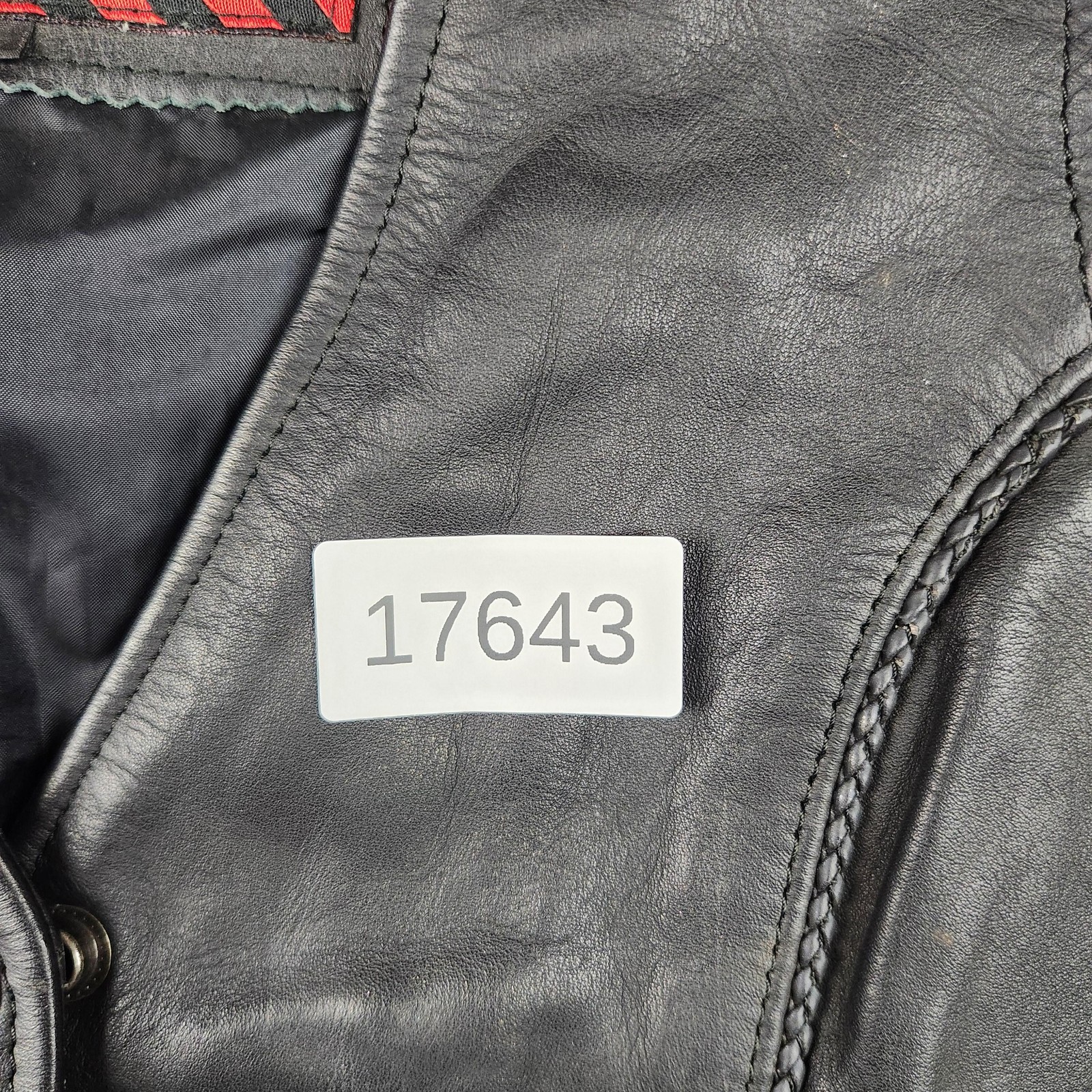 Milwaukee Leather Vest Womens Medium Black Snap Lace Up Biker Motorcycle Riding