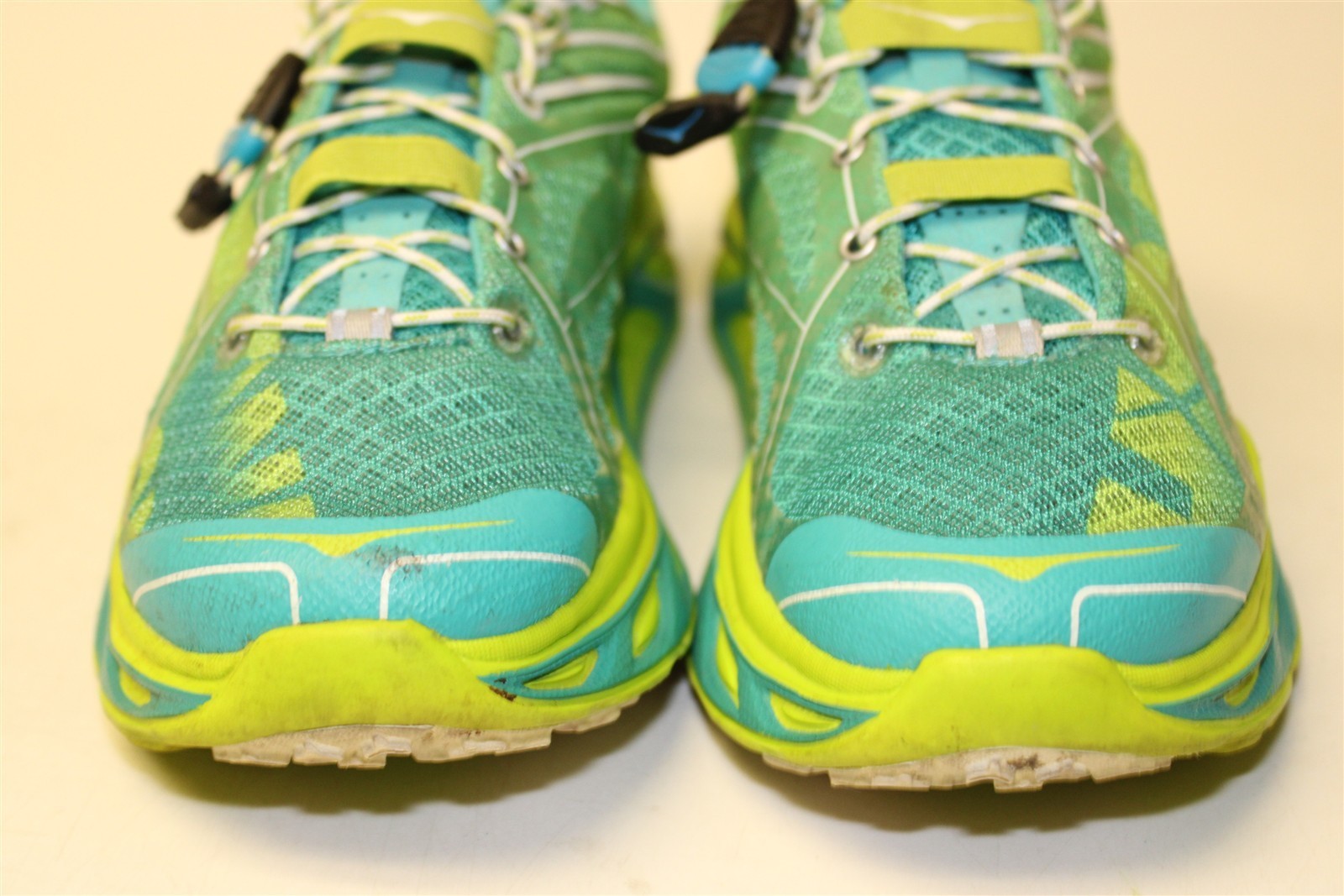 Hoka One One Huaka Textile Lace Up Running Womens Size 6 37 1/3 Shoes 20609 AAW