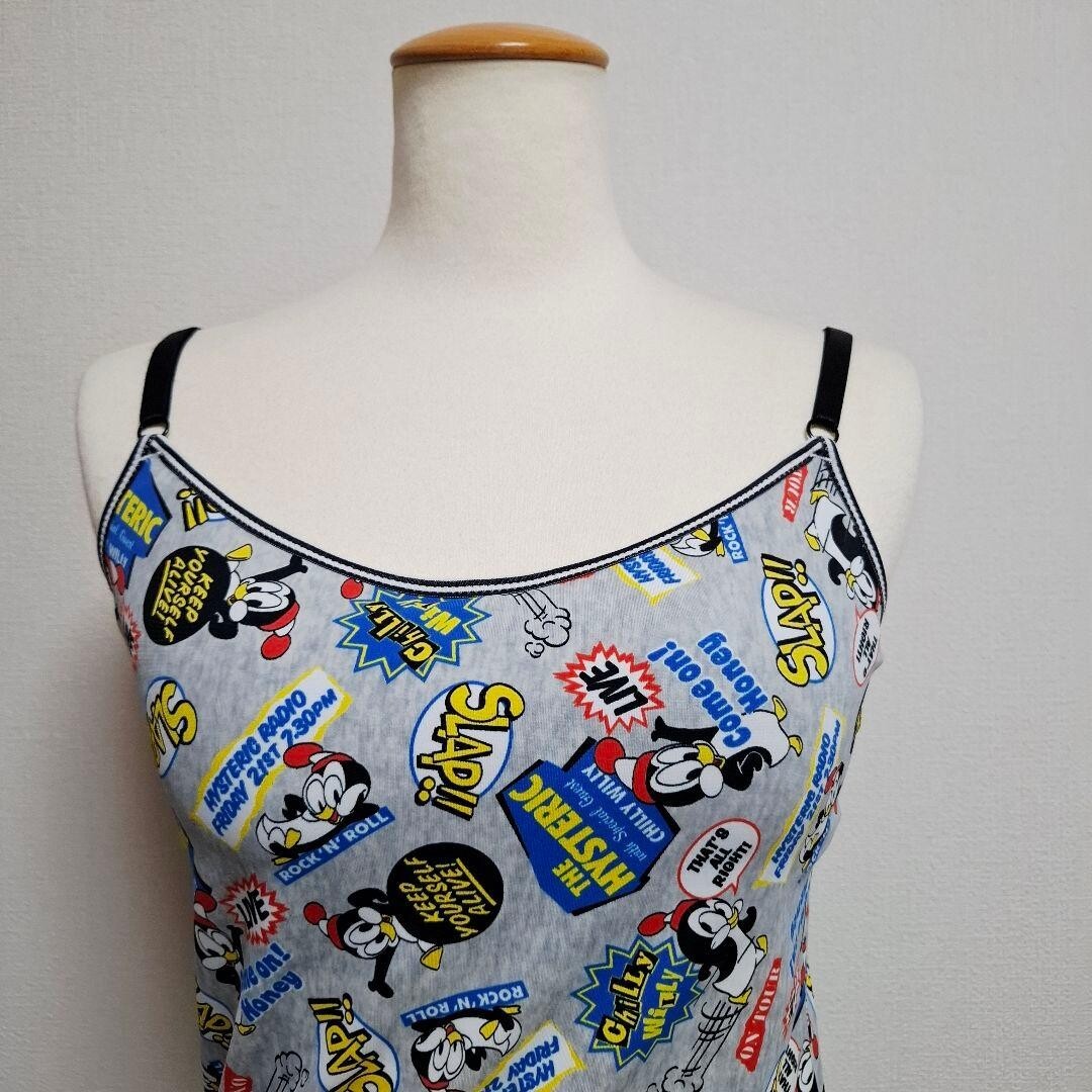 Hysteric Glamour Y2K Mickey Cartoon Padded Camisole F Authentic