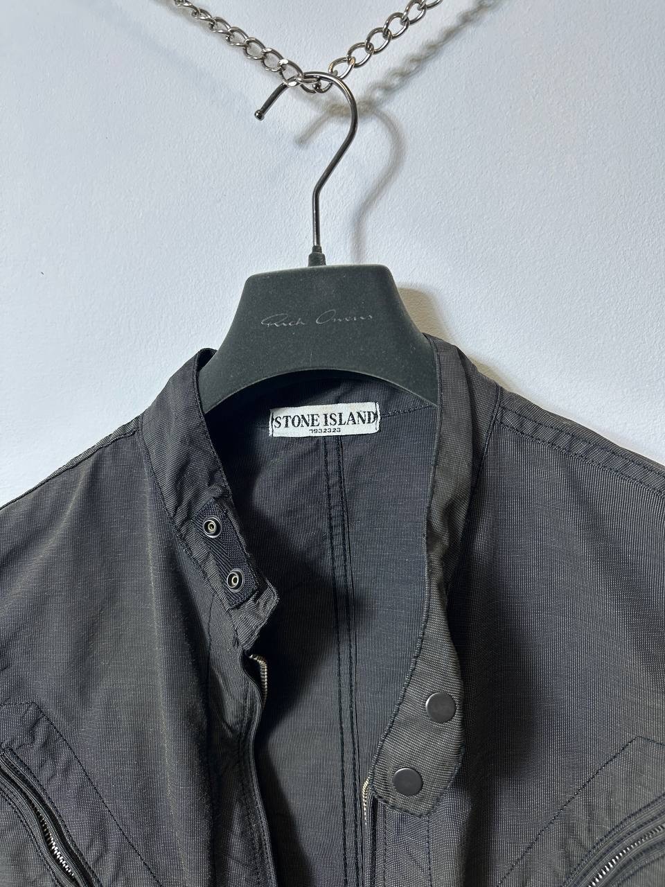 STONE ISLAND NYLAR K VINTAGE OLIVE JACKET SIZE L
