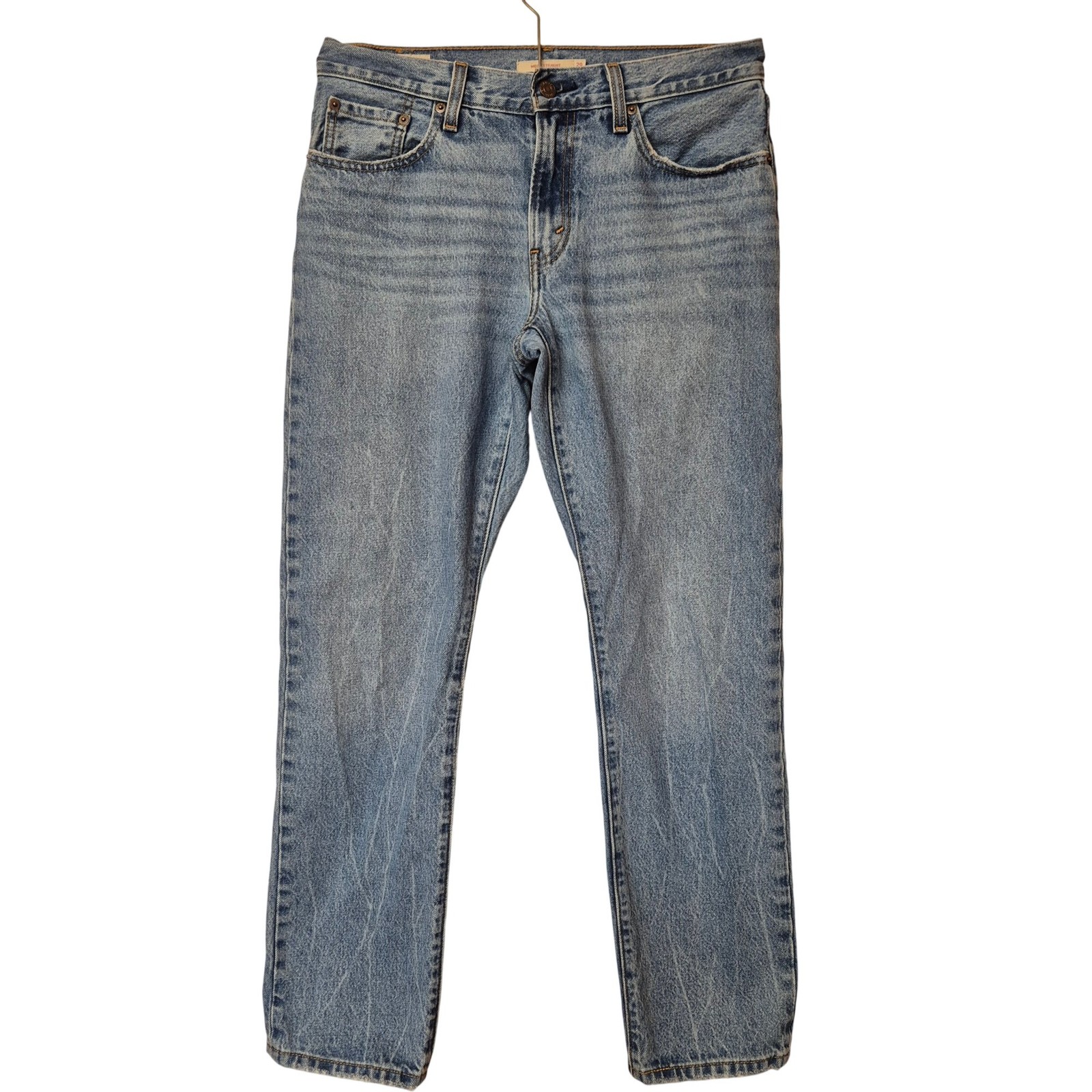 Levi’s Middy Straight Jeans Women’s Size 29 Blue Denim Vintage Made in Cambodia