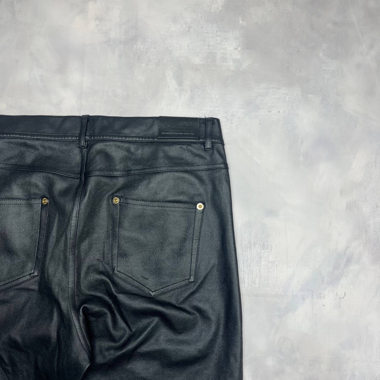 Barbour International Women’s Black Coated Skinny Trousers Jeans Size UK 10 W28
