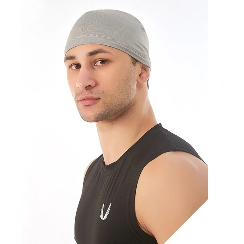 Sweat Wicking Cooling flag Dome Skull Cap Helmet Liner Sport Beanie durag Hat,