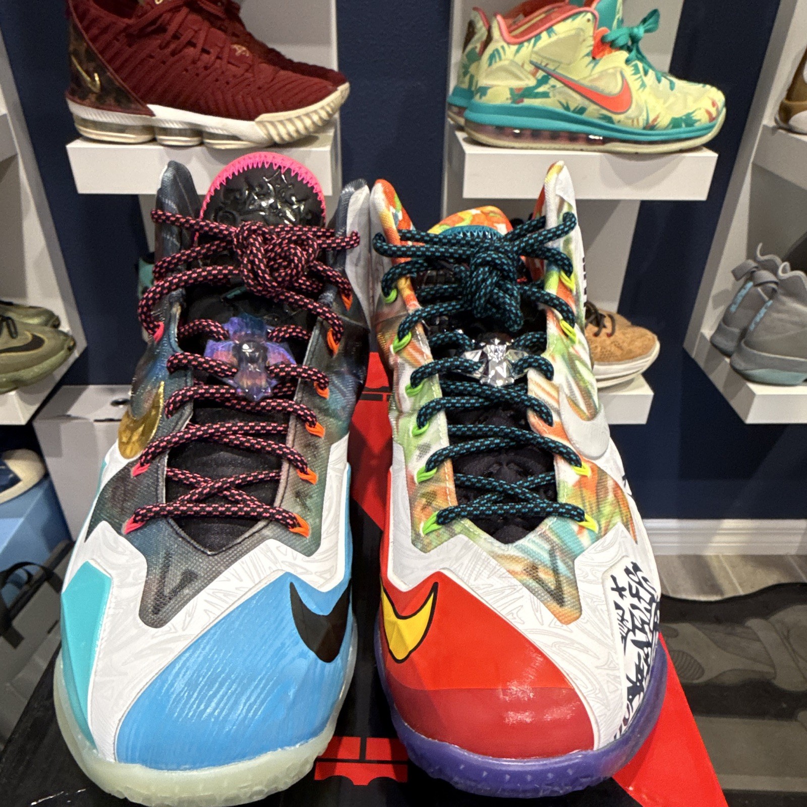 Nike LeBron 11 Premium What The LeBron Multicolor 650884-400 2014