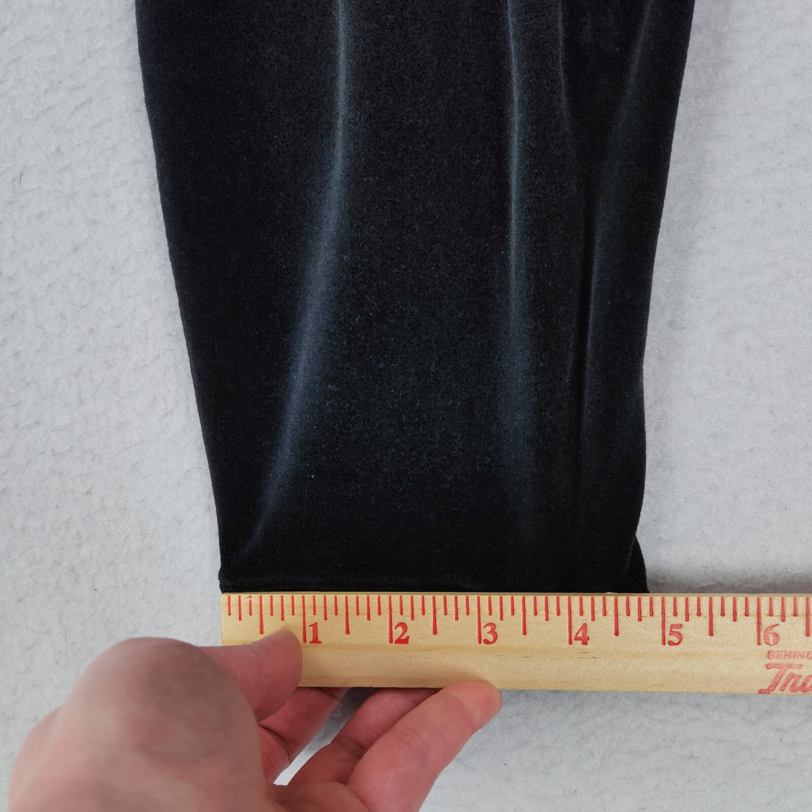J Crew Pants Womens Extra Large Black Velvet Mario Bellucci Italian Skinny Leg