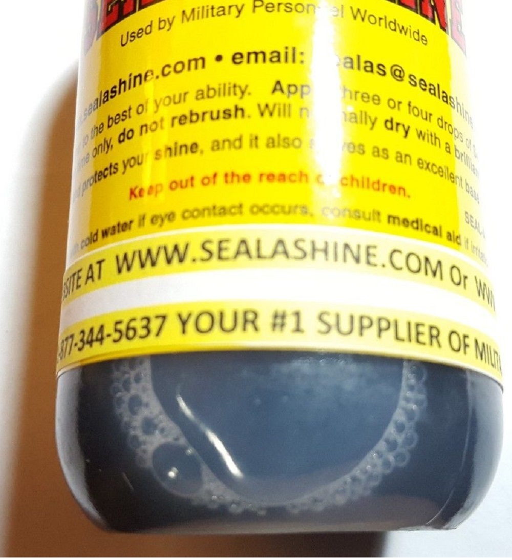 Seal-a-Shine Boot Polish Sealer 2 Oz. Bottle ” THE ORIGINAL SEAL-A-SHINE “