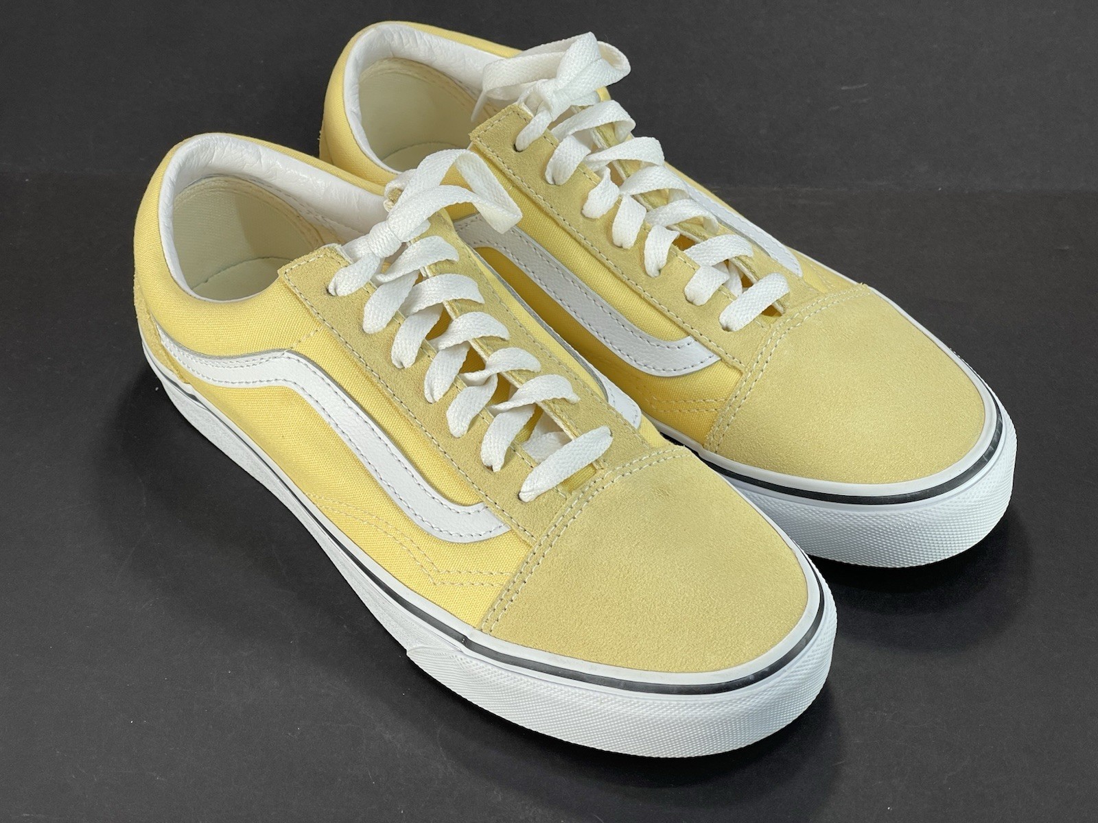 VANS Off the Wall Shoes Old Skool Men’s Size 5.5 Women’s 7 Yellow Sneakers