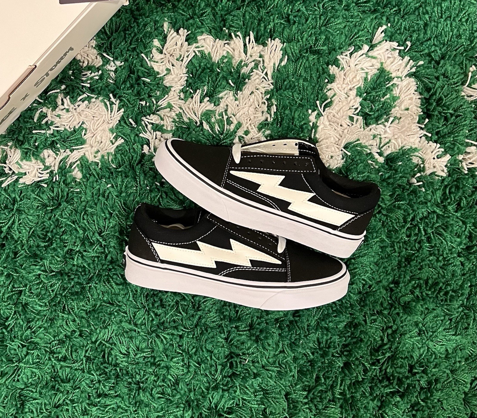 100% Authentic Revenge x Storm Vans Original Regular BLACK 3M Size 11