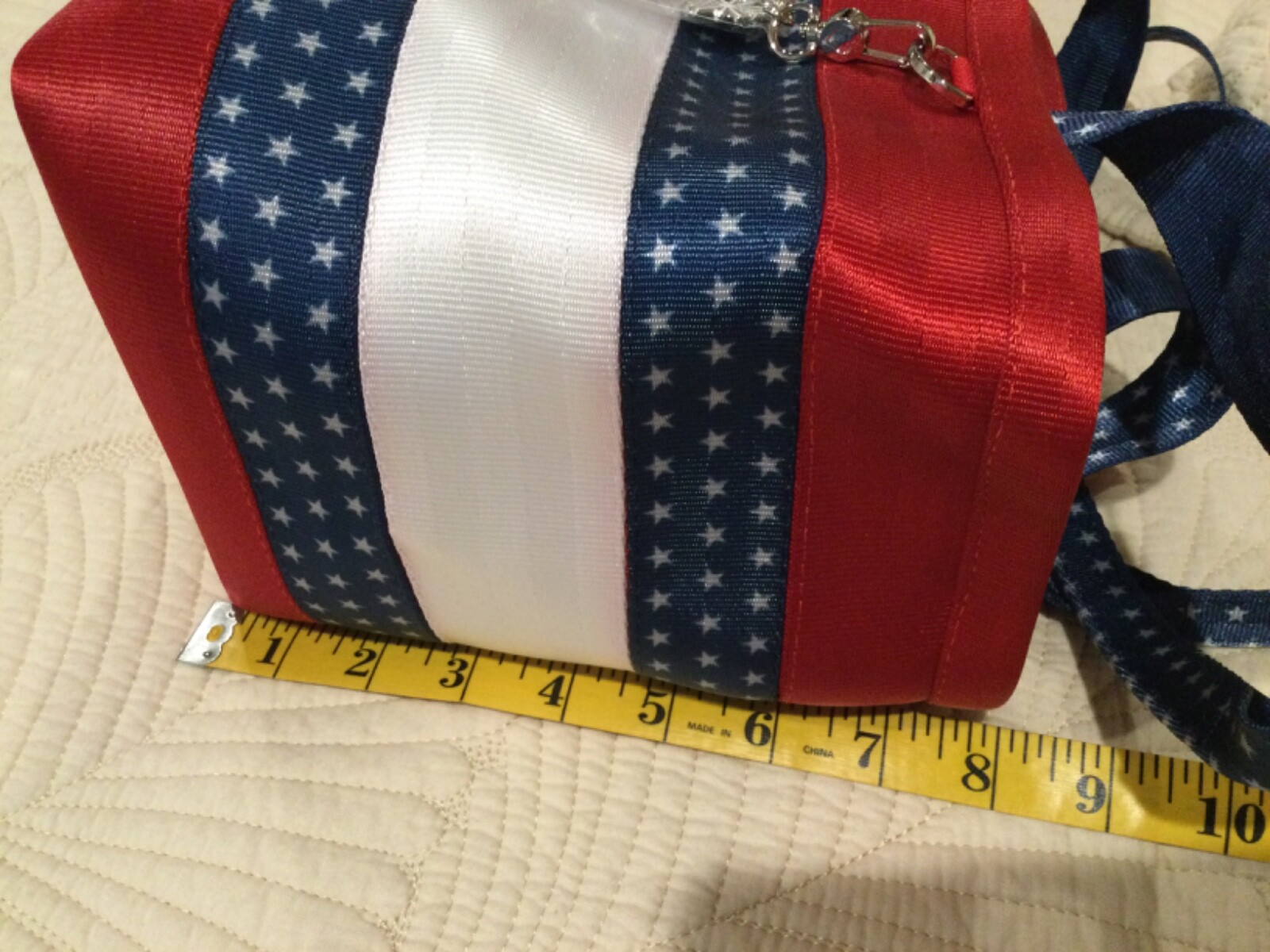 🌺 HARVEYS SEATBELT 🌺 MEDIUM HAMPTON CARRY ALL 🌺ORIGINAL MADE IN USA 🌺