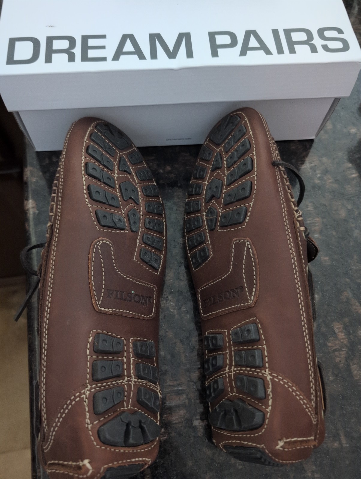FILSON DRIVING SHOES Brown Men’s 10 1/2 Narrow See Pictures For Accuracy!