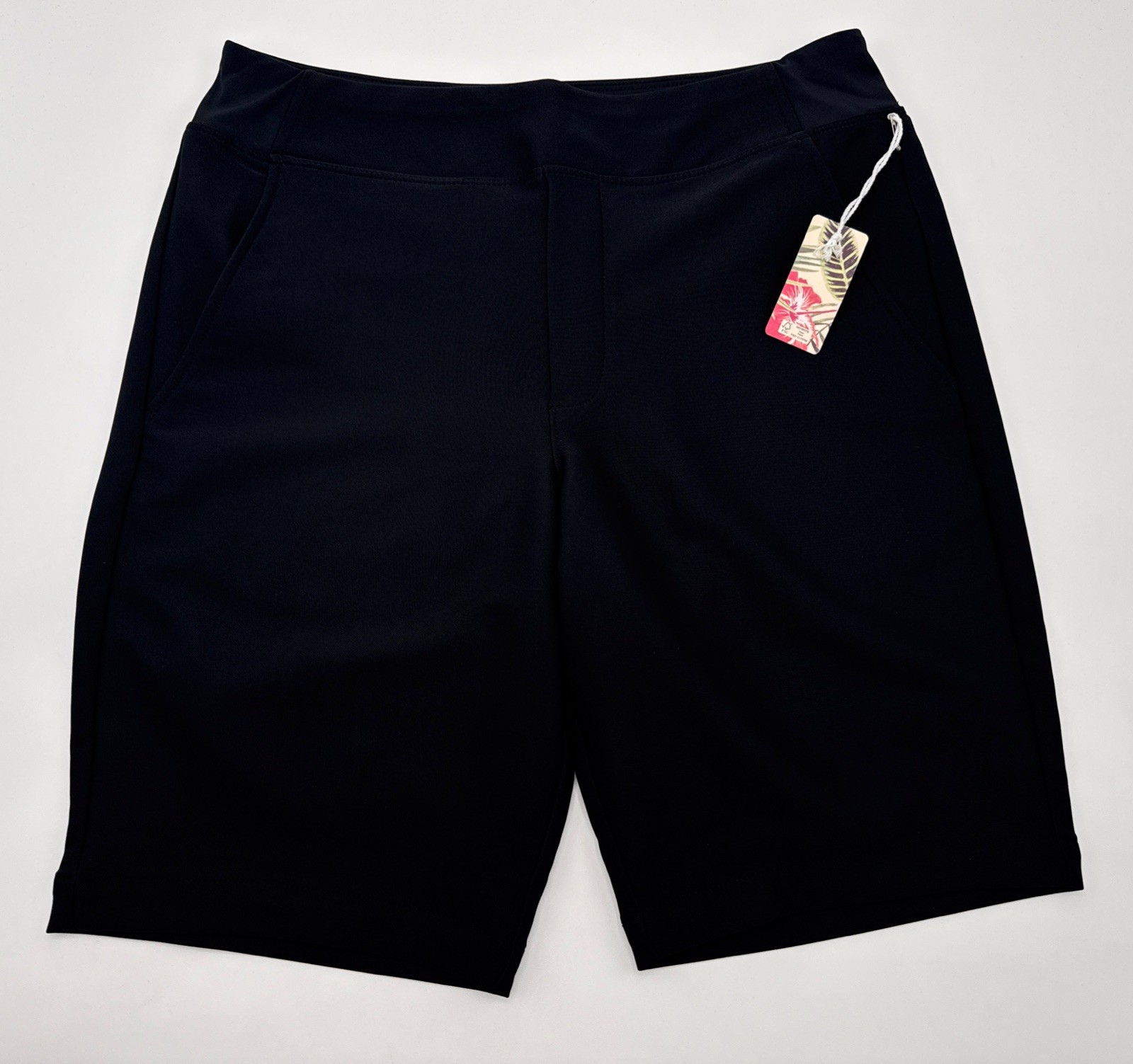 $89 Tommy Bahama Women’s Bermuda Golf/Leisure Shorts – Black – Size: Small-New