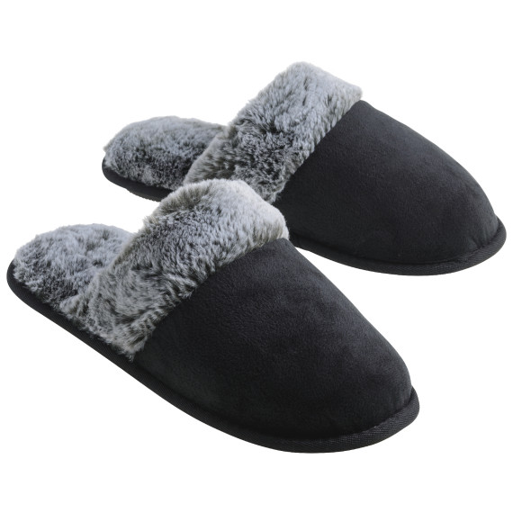Kathy Ireland Violet Scuff Slippers