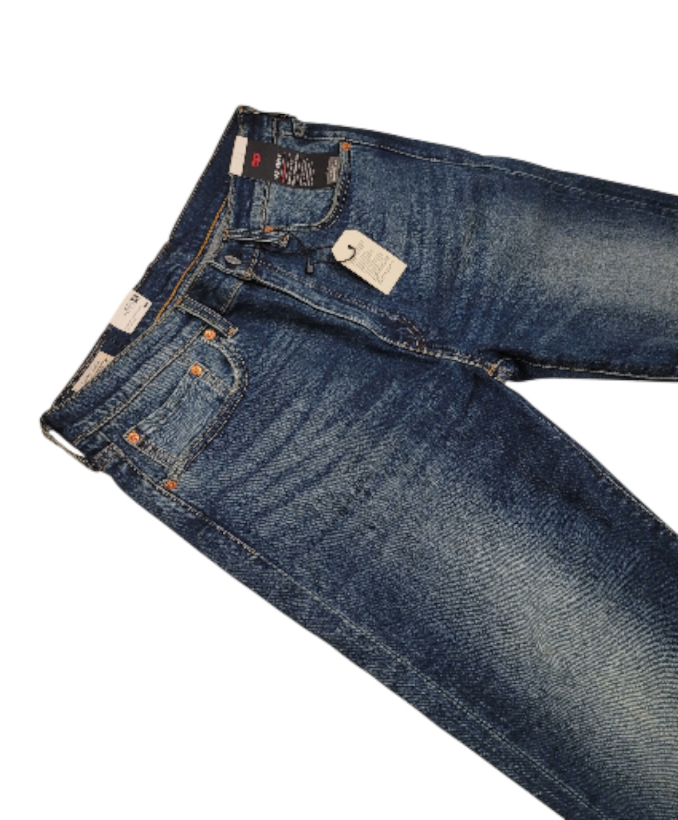 Levi’s Men’s 502 Taper Fit Premium Selvedge Jeans Blue Green 295071449