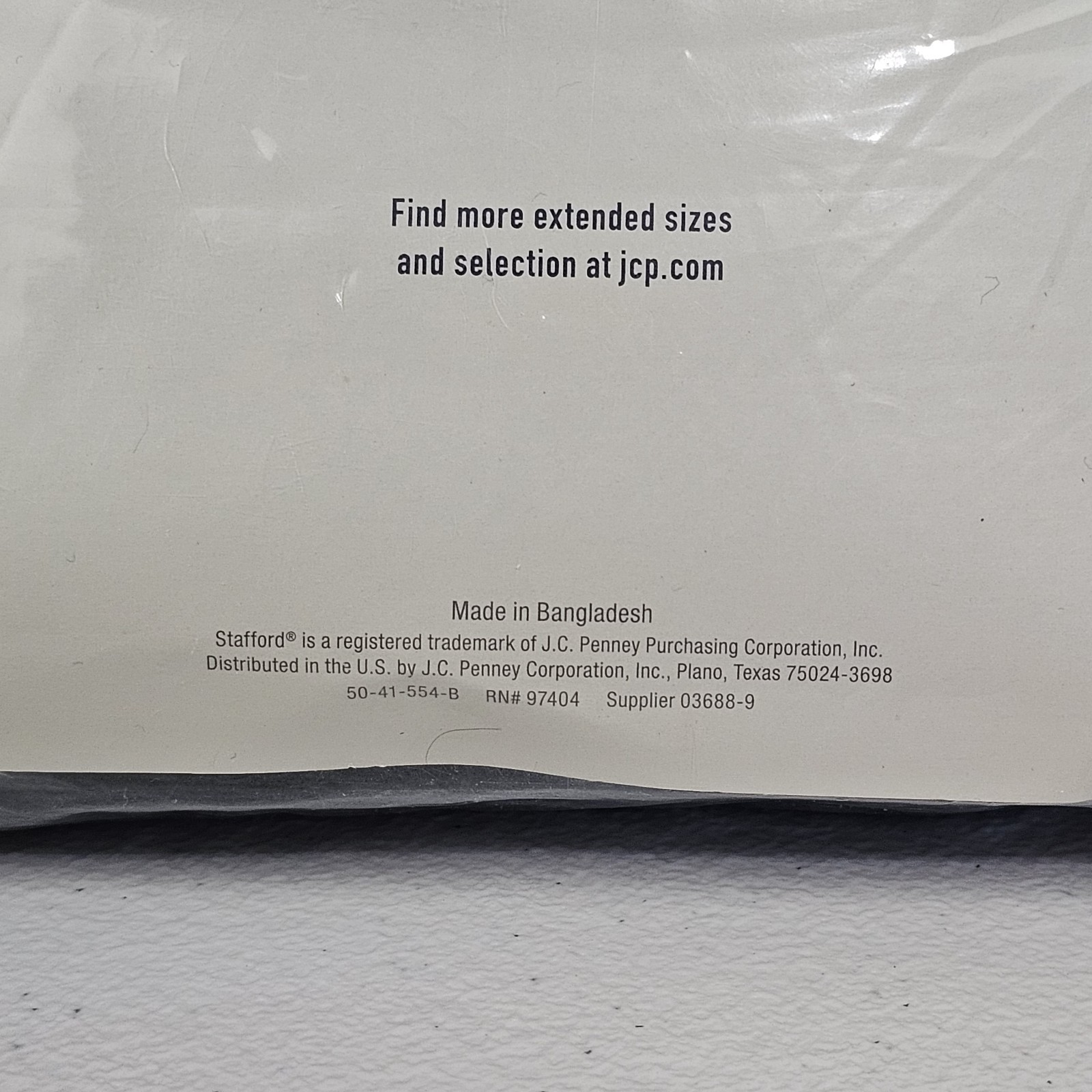 Stafford Men’s Boxer Briefs Size Large 2 Pack Navy Blue 100% Cotton